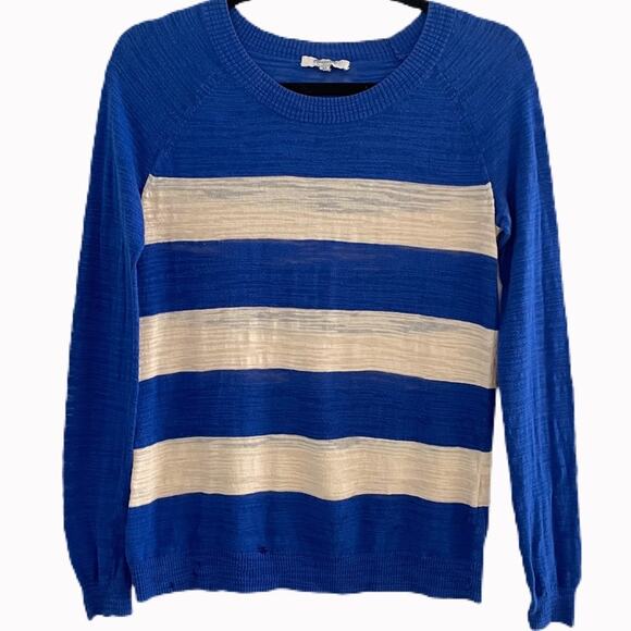 Madewell Lightweight Striped Sweater Sz XS - Picture 1 of 5